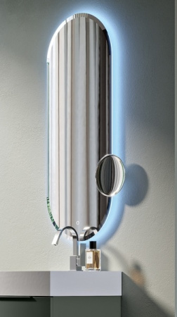 Зеркало для ванной CEZARES 45x110x3см 45095 со встроенной LED подсветкой