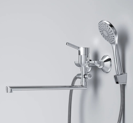 Смеситель для ванны AM.PM X-Joy F85B90100 универсальный Хром