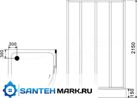 Душевая кабина Ceruttispa Viva101B