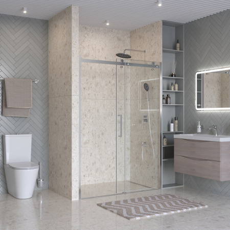 Душевая дверь в нишу BelBagno MARINO-2-BF-1-150-C-CR