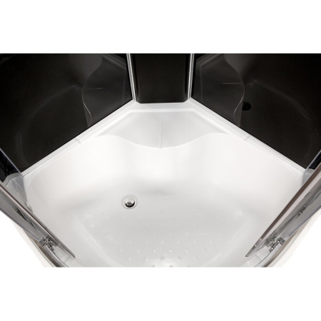 Душевая кабина DTO BM 4590 LED BLACK 90x90 с подсветкой Душевая кабина DTO BM 4590 LED BLACK 90x90 с подсветкой