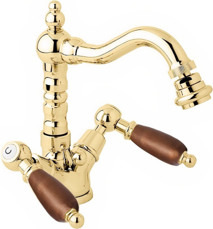 Смеситель для биде Cezares First FIRST-BS2-03-Nc с донным клапаном