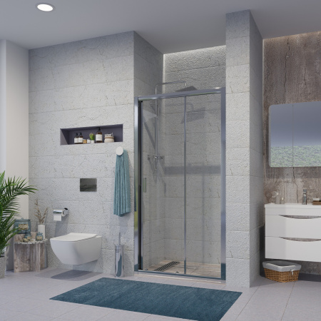 Душевая дверь в нишу Niagara Nova NG-62-10A 100x190