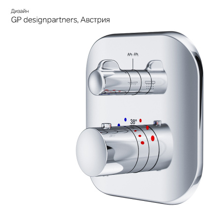 Смеситель для душа AM.PM Sensation F3085500 хром