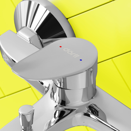 Смеситель для ванны Dorff Norma D1010000 Хром Смеситель для ванны Dorff Norma D1010000 Хром