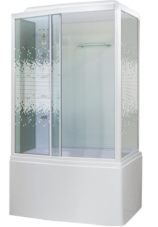 Душевая кабина Niagara Ultra NG-307-01L 120x80 белый профиль