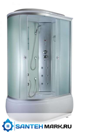 Душевая кабина Aquacubic 3306А fabric white R