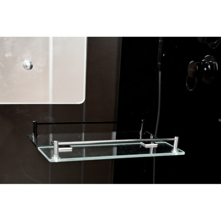 Душевая кабина DTO B 01S EL BLACK 100x100 с электрикой Душевая кабина DTO B 01S EL BLACK 100x100 с электрикой