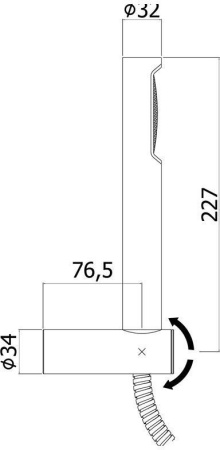 Смеситель Paffoni Red 3 в 1 (сет 5)