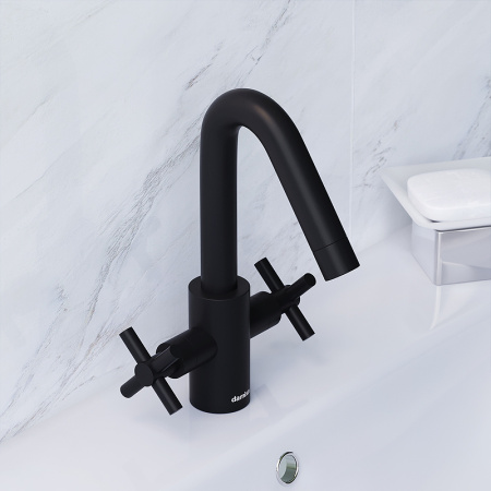 Смеситель для раковины Damixa RedBlu Neo Classic 240210000 Черный