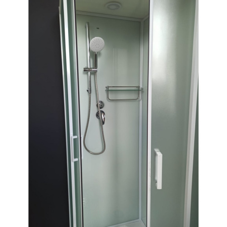 Душевая кабина Frank F418L White 100x80 без крыши Душевая кабина Frank F418L White 100x80 без крыши