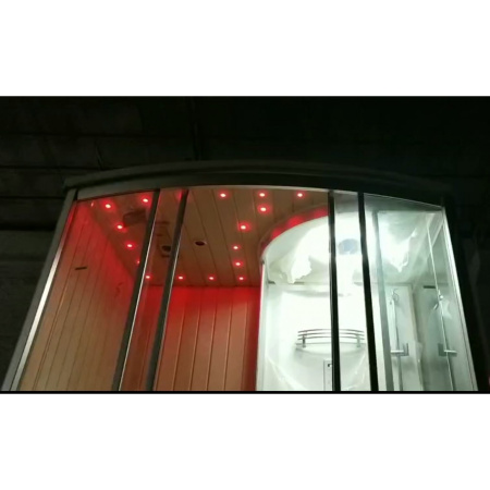 Душевая кабина с сауной Frank F-916 R 160x110 Душевая кабина с сауной Frank F-916 R 160x110