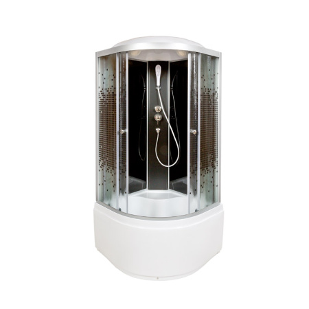 Душевая кабина DTO L 890 BLACK 90x90