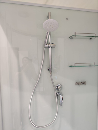Душевая кабина Frank F412L White 120x80