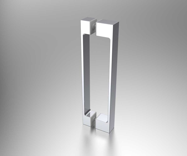 Душевая дверь в нишу Vincea Alpha VDS-3AL2160MT, 1600, хром, стекло текстурное