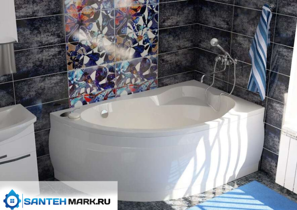 Ванна Мирсант Фанагория Premium левая 170*100