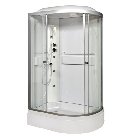 Душевая кабина DTO L 602 L GM+EL 120x80 с гидромассажем и электрикой Душевая кабина DTO L 602 L GM+EL 120x80 с гидромассажем и электрикой