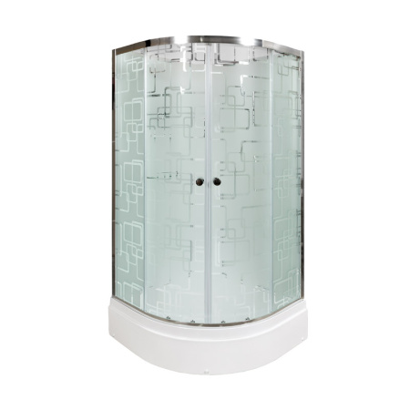 Душевая кабина DTO ЕМ 2790 N (без крыши) 90x90