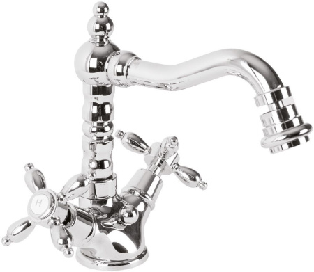 Смеситель для биде Cezares Nostalgia NOSTALGIA-BS2-01 с донным клапаном