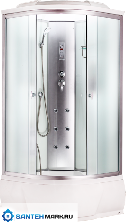 Душевая кабина Aquacubic 3303B fabric white 100х100