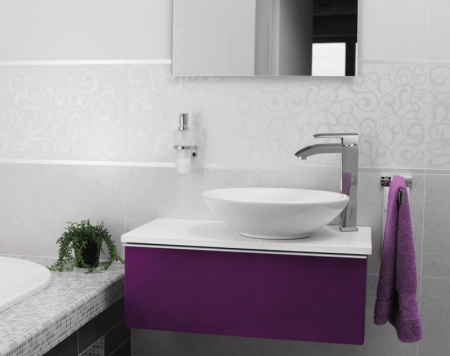 Смеситель для раковины Cezares Livello LIVELLO-LSM1-A-01-W0