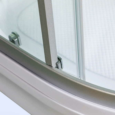 Душевая кабина WeltWasser WW500 Werra 1202 120x90 10000003235 L профиль Хром стекло прозрачное