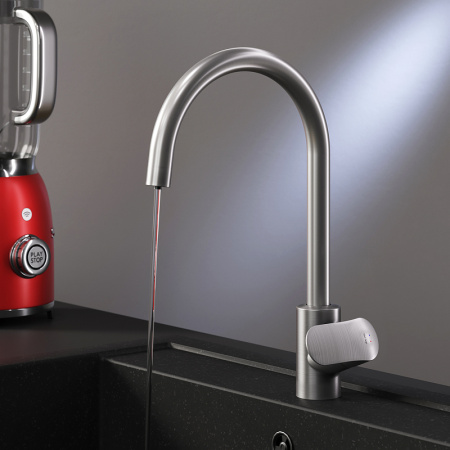 Смеситель для кухонной мойки AM.PM Like F8007711 Сатин