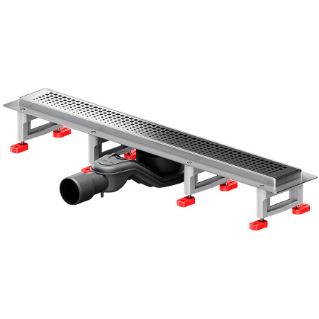 Трап для душа Am.Pm MasterFlow 60 W01SC-P11-060-01SB с решеткой Хром матовый Cut Gradient