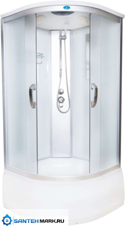 Душевая кабина Водный мир ВМ-8811 матовый/белый (560) 90x90 Душевая кабина Водный мир ВМ-8811 матовый/белый (560) 90x90