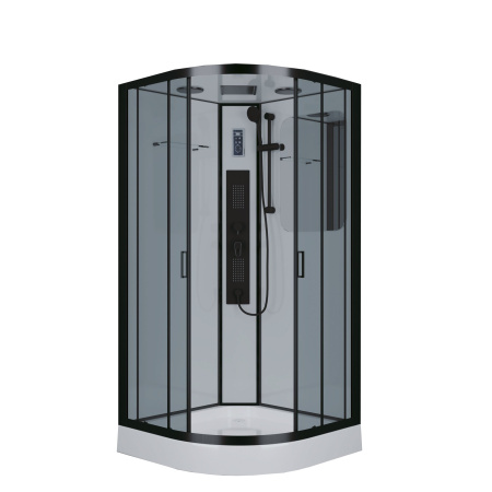 Душевая кабина Niagara Premium NG-6901-01G BLACK 90x90