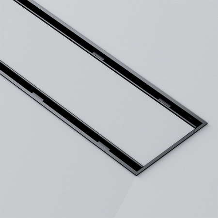 Трап для душа Am.Pm PrimeFlow 50 W02SC-U11-050-04BM с Черной матовой решеткой / под плитку Tile