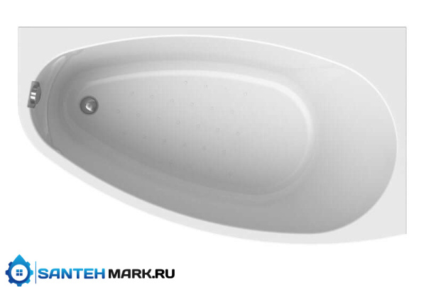 Акриловая ванна Радомир Орсини R 160x90 1-01-0-2-1-032 белая