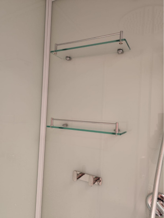 Душевая кабина Frank F409 White 90x90 без крыши