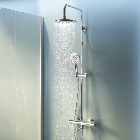 Душевая система AM.PM X-Joy F0785A500 с термостатом Хром