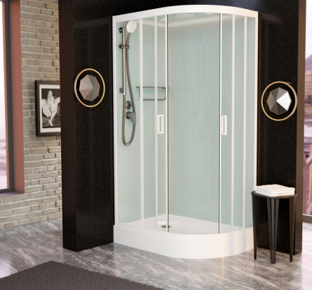 Душевая кабина Frank F418L М White