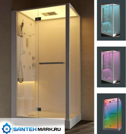 Душевая кабина Jacuzzi Bali 120x80 с хамамом