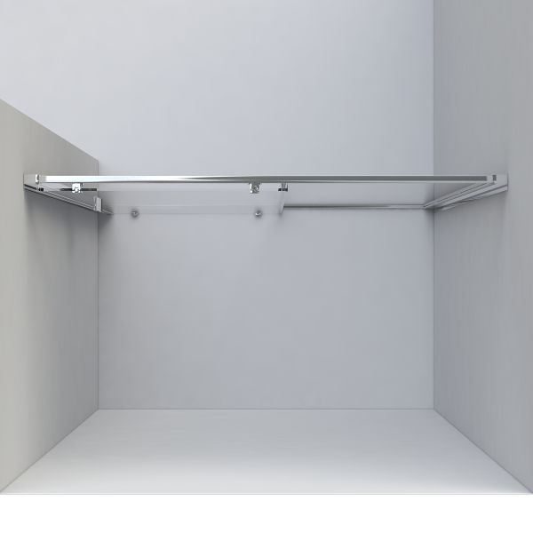 Душевая дверь в нишу Vincea Garda VDS-1G115CL, 1150, хром, стекло прозрачное