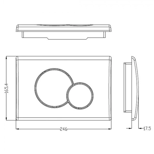 Комплект Weltwasser 10000011316 подвесной унитаз Merzbach 043 GL-WT + инсталляция Marberg 507 + кнопка MAR 507 RD MT-BL