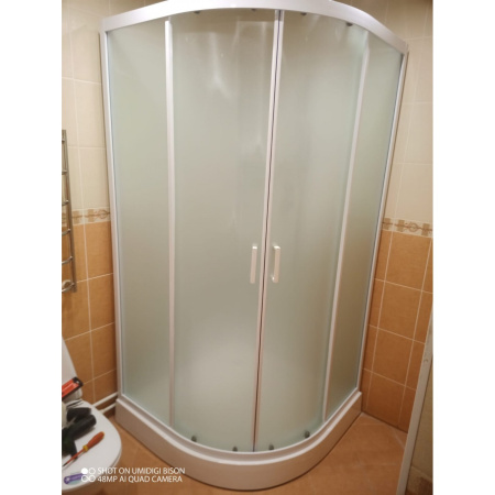 Душевая кабина Frank F408 White 80x80 без крыши