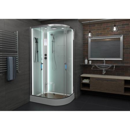 Душевая кабина DTO A 102 L ED 120x80