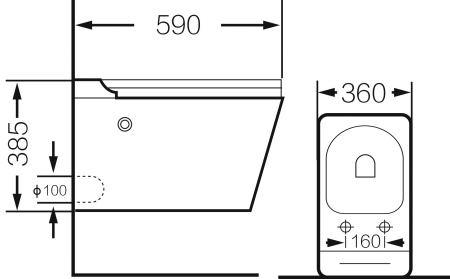 Унитаз Grossman impuls GR-5501
