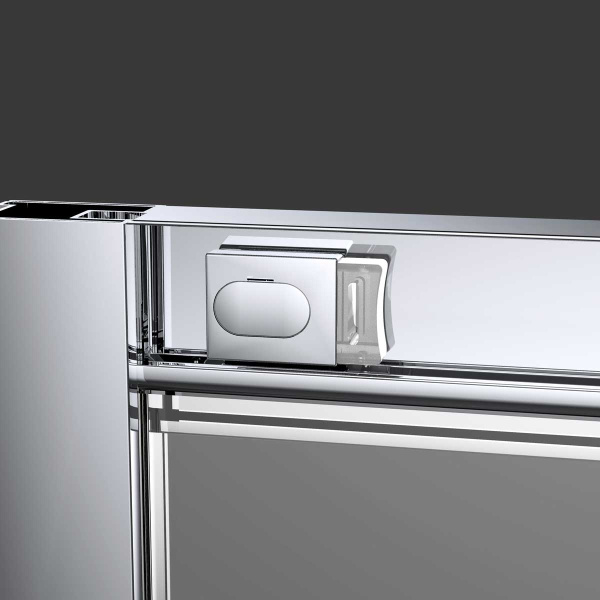 Душевая дверь в нишу Vincea Alpha VDS-3AL2160MT, 1600, хром, стекло текстурное