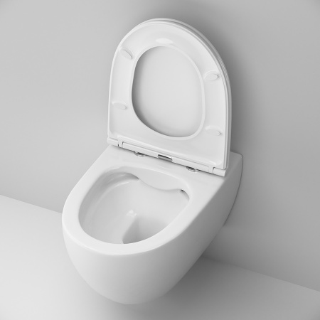 Комплект унитаза с инсталляцией AM.PM Awe FlashClean IS47001.111700 с сиденьем Микролифт и Белой клавишей смыва