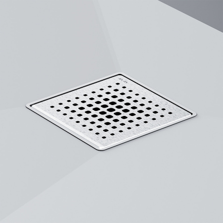 Трап для душа Am.Pm MasterFlow 10 W01BD-P11-010-01SB с решеткой Хром матовый Cut Gradient