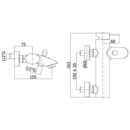 Смеситель Paffoni Berry BR022CR