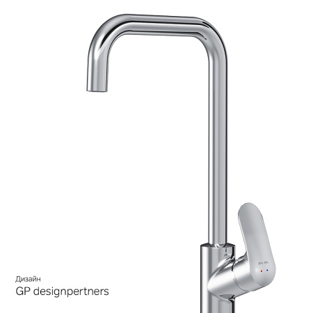 Смеситель для кухонной мойки AM.PM Like F8006000 Хром