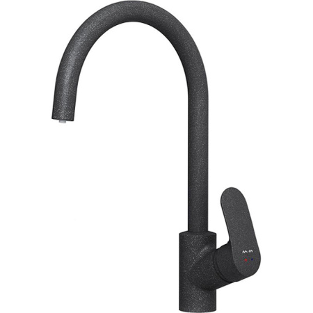 Смеситель для кухонной мойки AM.PM Like F8007S22 Черный матовый