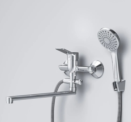 Смеситель для ванны AM.PM X-Joy F85A90100 универсальный Хром