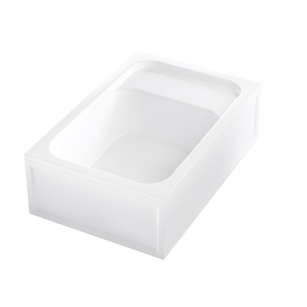 Поддон для душа RGW BC/L /Прямоуг Ø90  (с сиденьем )/90*120*28 h 42 (сифон приобретается отдельно)