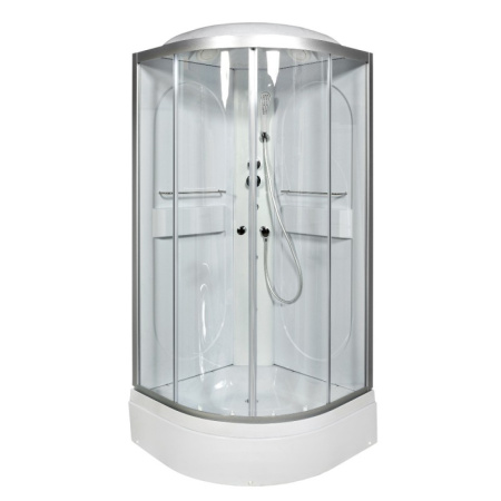 Душевая кабина DTO L 510 GM+EL 100x100 с гидромассажем и электрикой